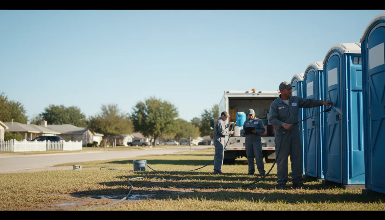 Long-Term Portable Toilet Rental in Goose Creek, SC near me